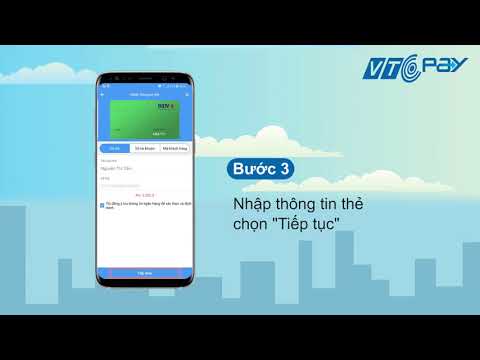 Hướng dẫn nạp tiền vào tài khoản ví điện tử VTC Pay