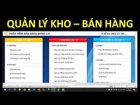 PHẦN MỀM QUẢN LÝ KHO BÁN HÀNG DỄ SỬ DỤNG BẰNG EXCEL - Chỉ 2 phút