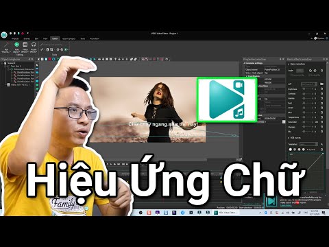 Hiệu Ứng Chữ Chạy Ngang Trong Phần Mềm VSDC - VSDC Text Animation Keyframe