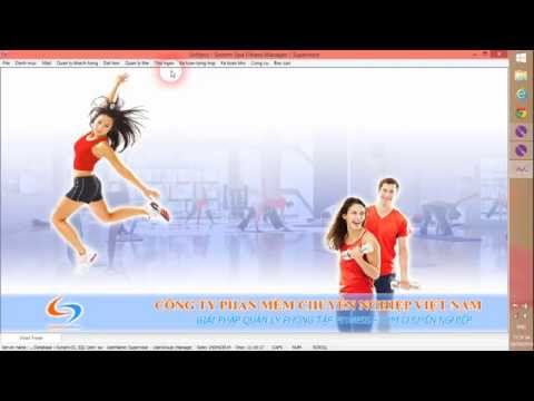 Demo Phần mềm quản lý phòng tập gym FITSOFT