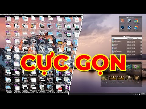 Hướng dẫn sắp xếp màn hình desktop gọn gàng| Phần mềm Fences