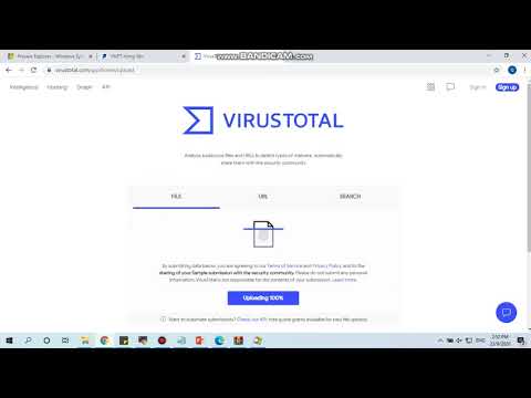 Hướng dẫn sử dụng ProcessExplorer và virustotal kiểm tra mã độc