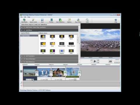 PhotoStage Slideshow Creator | Tutorial