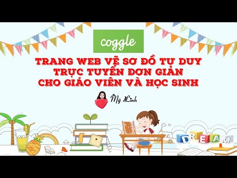 Cách vẽ sơ đồ tư duy trực tuyến với coggle