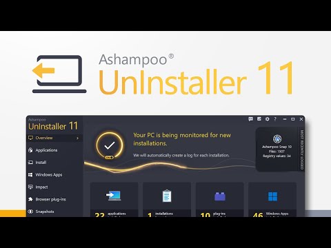 Ashampoo UnInstaller - Remove programs, apps and plugins without leftovers