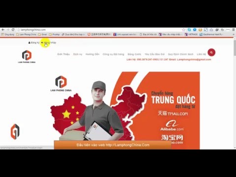 [Hướng dẫn] Đăng ký tài khoản - Lam Phong China