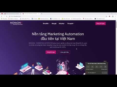 Cách đăng nhập dùng thử Chatbot NovaonX
