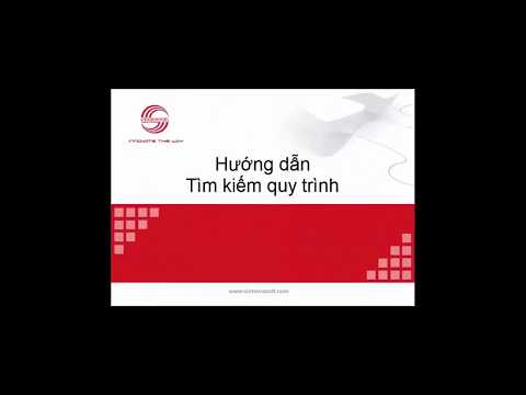 Tìm kiếm quy trình - Phần mềm quản lý văn phòng - SINNOVA