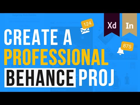 How to create a professional Behance project | Tutorial