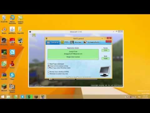 Hướng dẫn sử dụng Fraps để quay video game