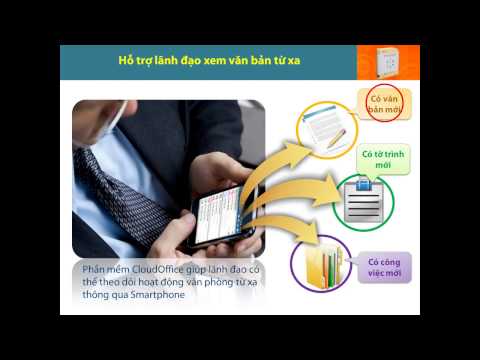 Văn phòng điện tử CloudOffice - Phần mềm quản lý công việc, công văn, văn phòng điện tử