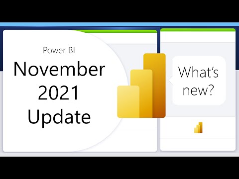 Power BI Update - November 2021