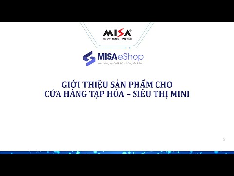 MISA eShop - Bán tại cửa hàng - Cửa hàng tạp hóa