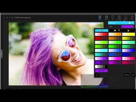 Color Fill - PhotoScape X 2.4