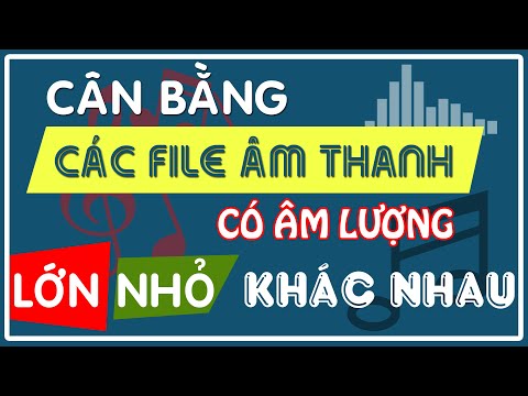 Cân bằng các file âm thanh bằng chương trình Audio Amplifier Pro