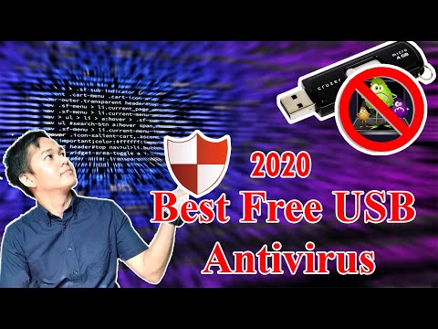 Best Free USB Antivirus Software | USB Disk Security | Tagalog