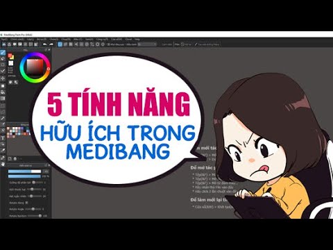 CÁCH SỬ DỤNG MEDIBANG - 5 TÍNH NĂNG HỮU ÍCH CẦN BIẾT TRONG MEDIBANG