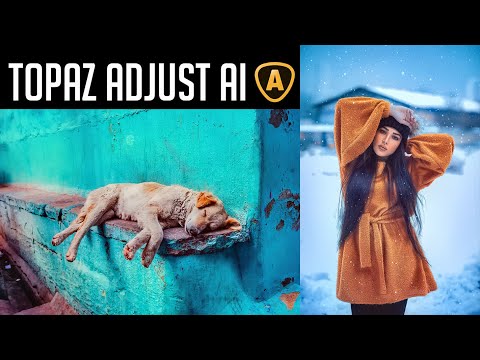 TOPAZ ADJUST AI: "ONE CLICK" Makeovers (11 Examples)
