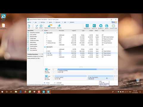 Hướng dẫn sử dụng EaseUS Partition Master chia ổ đĩa