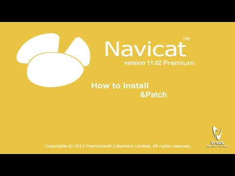 Install navicat premium 11.07 full