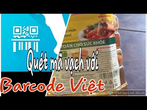 Barcode Việt - ứng dụng quét mã vạch phổ biến nhất hiện nay