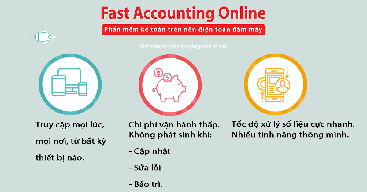 3 lý do tại sao nên chọn phần mềm kế toán Fast Accounting Online