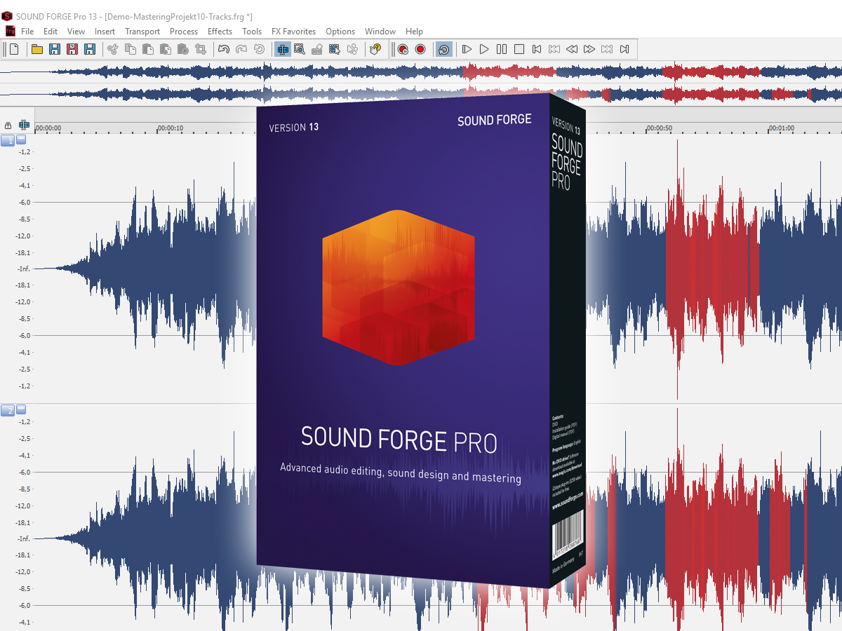 Magix Releases Sound Forge Pro 13 with Redesigned Interface, New VST Engine and ARA2 Support | audioXpress