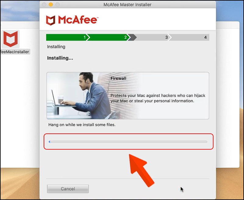Chờ đợi máy tính cài đặt phần mềm. Chờ đợi máy tính cài đặt phần mềm.