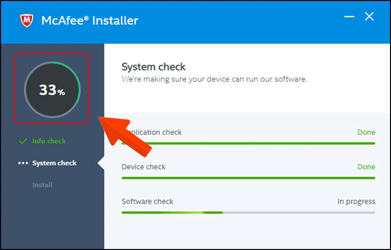 Sau đó đợi phần mềm cài đặt. Sau đó đợi phần mềm cài đặt.