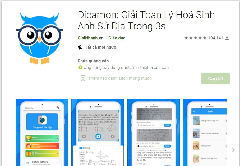 Tổng hợp 10 app giải toán tốt nhất giúp học toán đơn giản