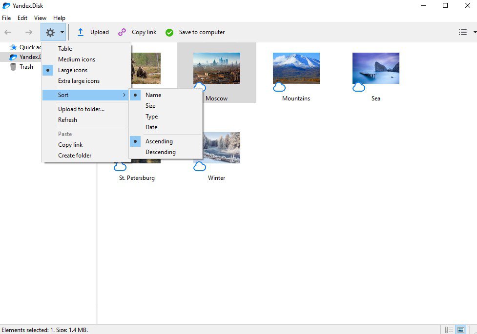 Yandex.Disk 3.2.6.4175 - Download for PC Free