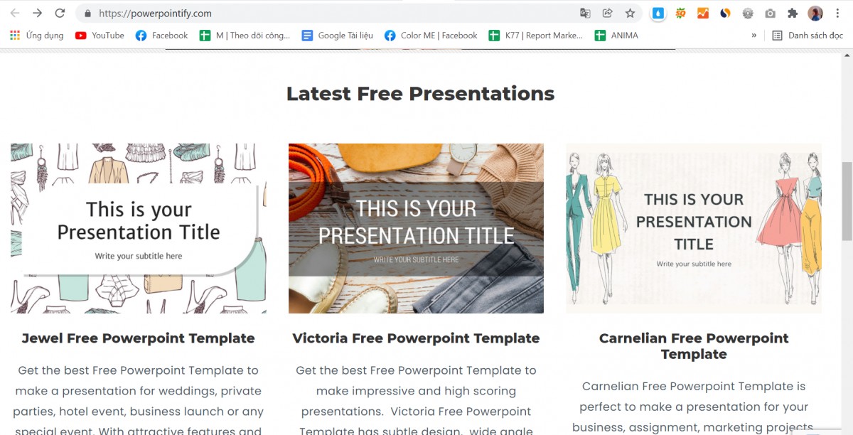 Hình ảnh minh họa blog - 4 website tìm template slide nhanh gọn