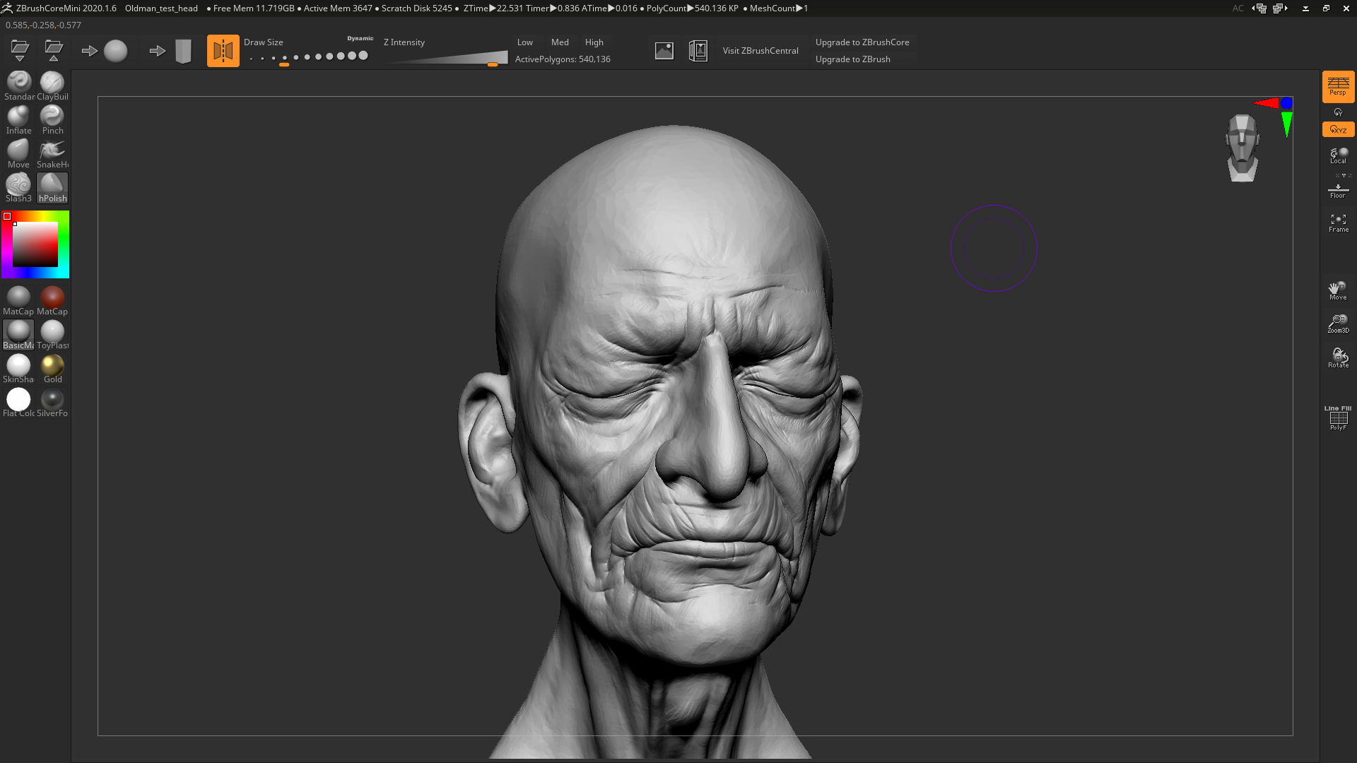 Testing ZBrushCoreMINI - ZBrushCentral