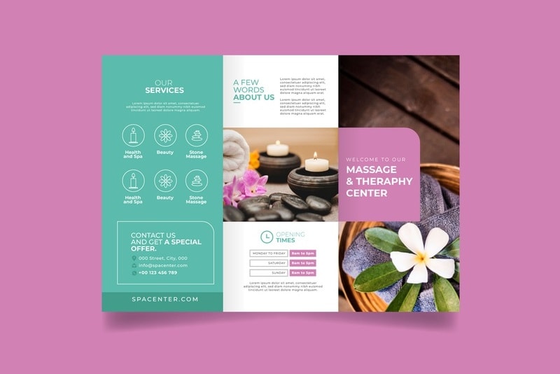 Màu sắc brochure