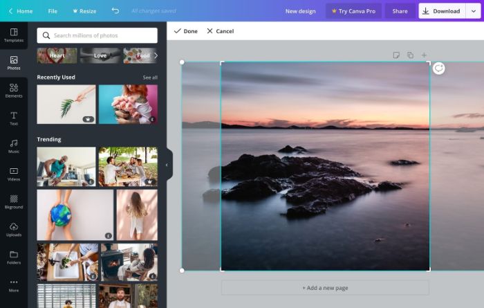 Canva là trang web thiết kế tờ rơi chất lượng và được đánh giá cao