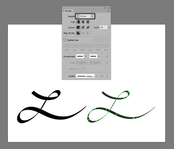 Hình ảnh minh họa blog - Tạo và sử dụng brush Calligraphy đơn giản trong Adobe Illustrator