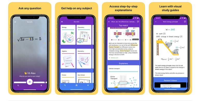 Google phát hành ứng dụng Socratic, hỗ trợ học sinh sinh viên giải bài tập  qua ảnh