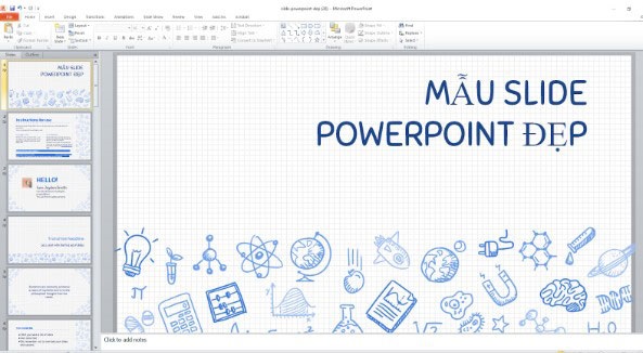 Một số mẫu slide PowerPoint miễn phí, đặc sắc làm thuyết trình