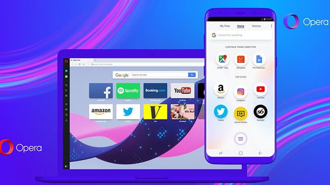 Opera Touch giúp duyệt web tốt hơn trên thiết bị di động