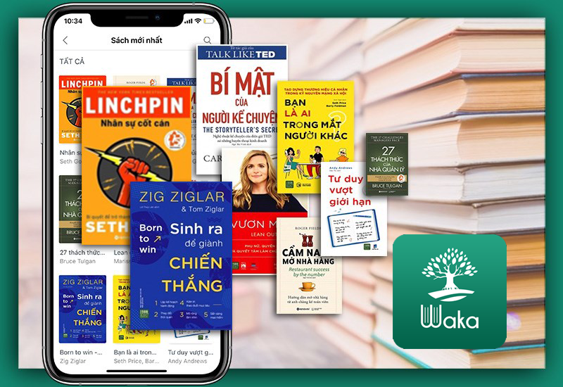Waka: Ứng dụng đọc sách Offline