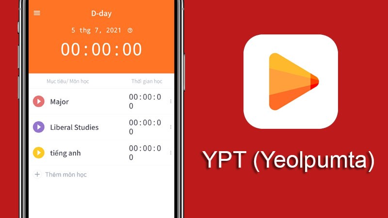 Tải YPT (Yeolpumta) - Đồng hồ đo lường thời gian học tập
