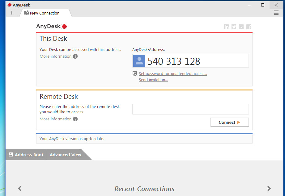 Download AnyDesk 3.1.1 - phần mềm kết nối - truy cập máy tính từ xa | VFO.VN
