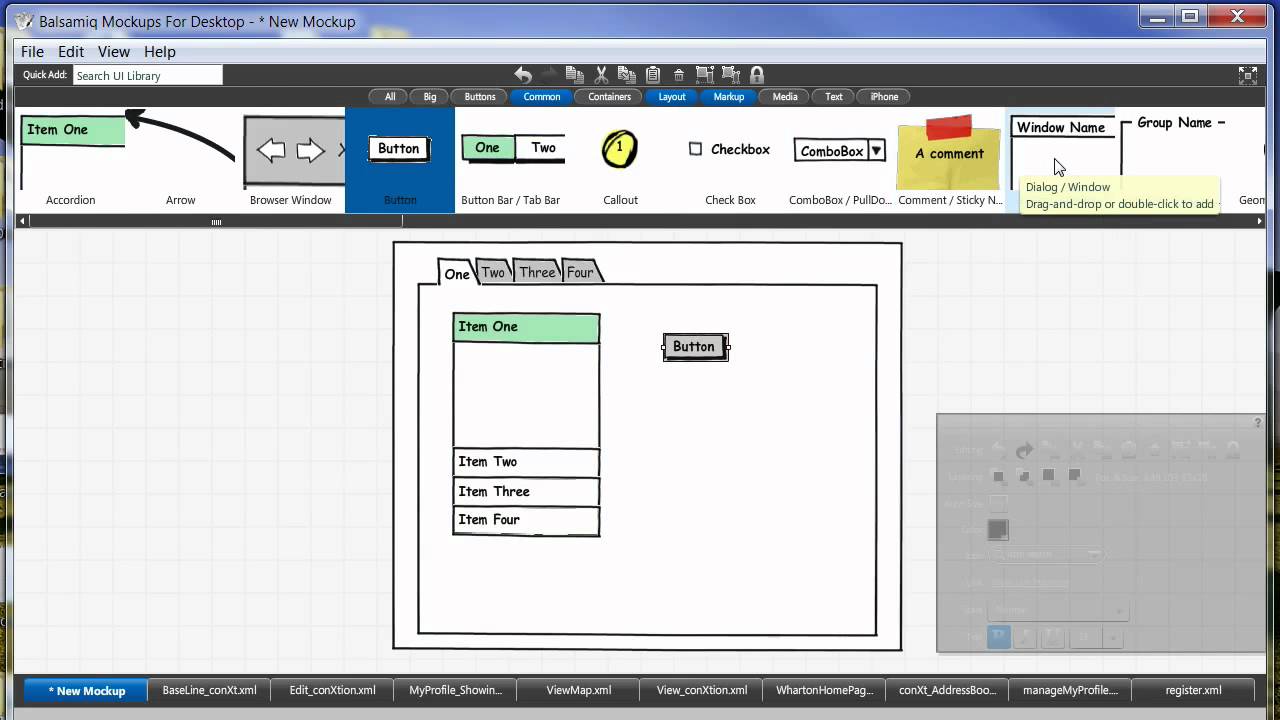 A Short Review of How To Use Balsamiq MockUps - YouTube
