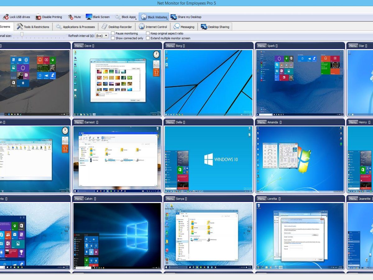 EduIQ Network LookOut Administrator Pro 4.8.14 کنترل و مدیریت رایانه های شبکه - یکداون یکداون