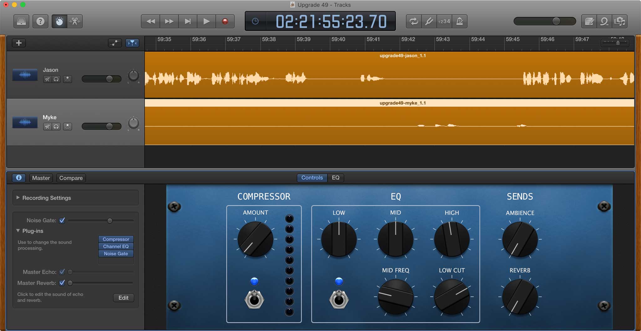 Use plug-ins in GarageBand to improve podcast sound – Six Colors